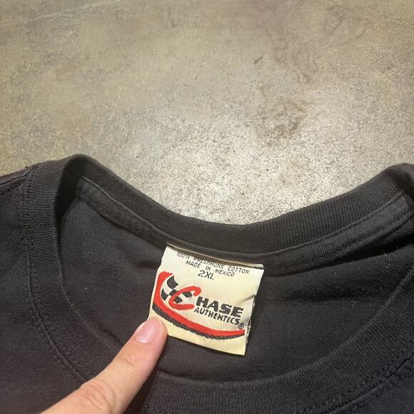 Vintage Y2k Dale Earnhardt Black Atlanta Nascar T-Shirt - Picture 4 of 4